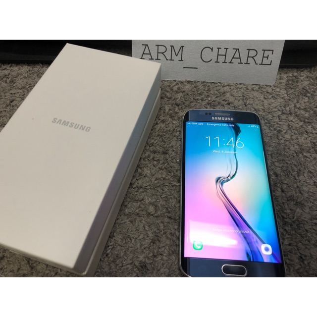 Samsung Galaxy s6 Edge / มือสอง อุปกรณ์ครบกล่อง