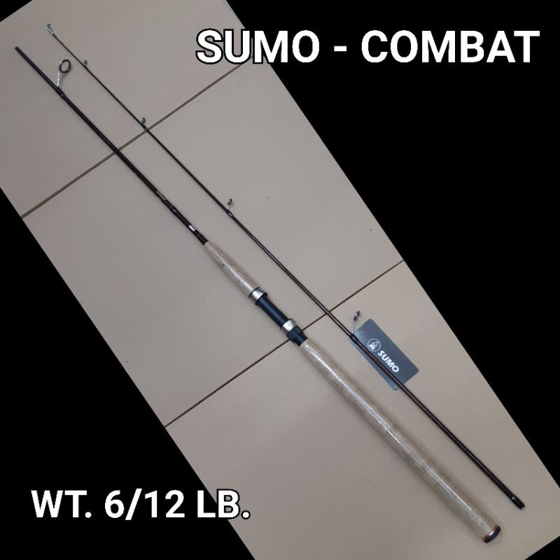 คันเบ็ด SUMO - COMBAT-G เหมาะ สำหรับตกปลาเกล็ดโดยเฉพาะ Line:6-12 lb คัน 2 ท่อน