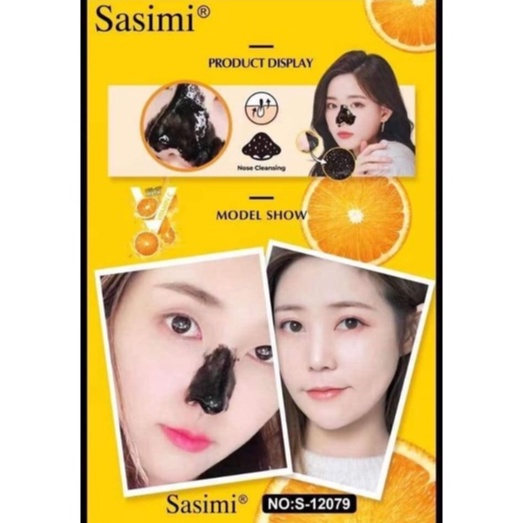 มาร์คลอกสิวเสี้ยน ORANGE PEEL-OFF MASK มาร์คลอกสิวเสี้ยน (1ซอง)