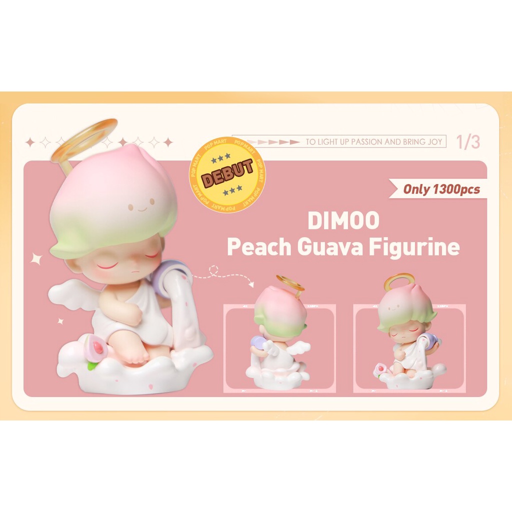 POPMART Peach guava ピーチグァバ Dimoo Custom Dimoo peach guava #popmart #dimoo #dimooworld