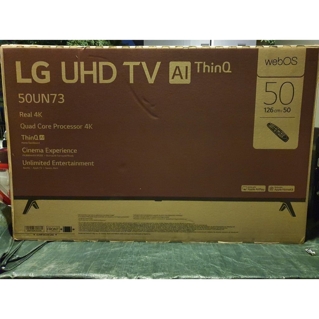 ทีวี LG 50 นิ้ว 4K Smart TV รุ่น 50UN7300PTC