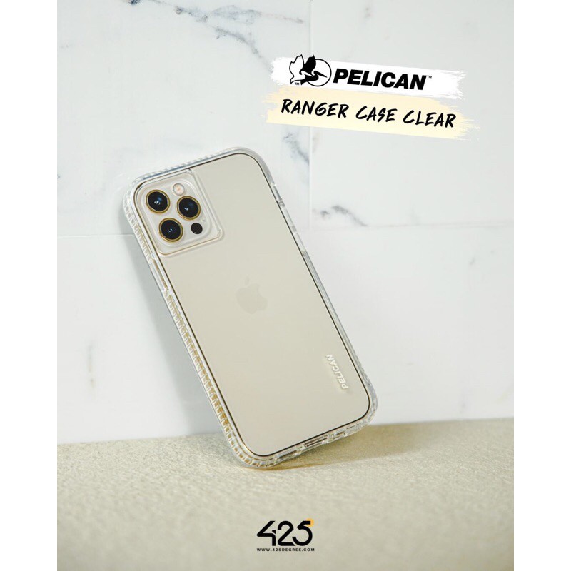 เคสกันกระแทก PELICAN Ranger case clear iPhone 12 / 12 pro