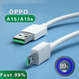 สายชาร์จทองแดง 100% สําหรับ OPPO A35 a15s a15 Micro Usb Android