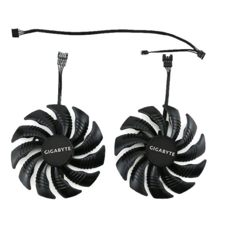 พัดลม การ์ดจอ gigabyte GTX1050TI 1060 1070 RX470 480 570 580
