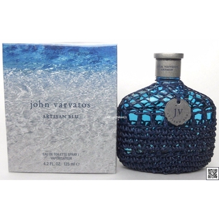 น้ำหอมแท้ JOHN VARVATOS ARTISAN BLU FOR MEN EAU DE TOILETTE SPRAY 125 ML ของใหม่ กล่องซีล เหมือนกับห้าง