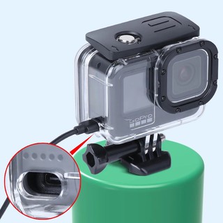 GoPro 9  Side Open Protective Case Housing Box Connectable Data Cable Antidrop for Gopro Hero 9 Cover Action Camera