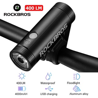 Rockbros R1 ไฟจักรยาน สว่างมาก ไฟหน้า จักรยาน ชาร์จไฟ USB Bicycle LED Light Waterproof