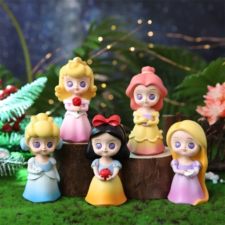 * พร้อมส่ง * โมเดลเจ้าหญิง Disney Princess the most beautiful fairy tale