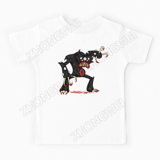 Zhongwei Poppy Playtime - killy willy horror baby Kids baby kid shirt Funny hipster graphic เสื้อยืดลําลองแฟชั่นสําหรับเด็กผู้ชายผู้หญิง แนวสตรีท ไซซ์ S-3XL