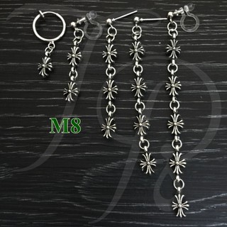 พร้อมส่งต่างหูหนีบผู้ชายแบบสปริง M8