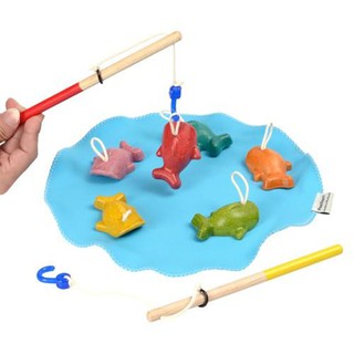 PlanToys ของเล่นไม้ แปลนทอยส์ เกมตกปลา FISHING GAME (3y+)