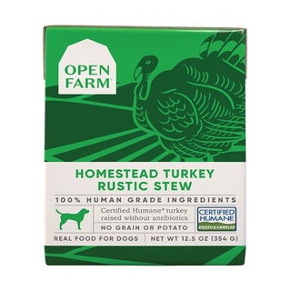 อาหารเปียกสุนัข Open Farm Rustic Stew สูตร Homestead Turkey ขนาด 354 g (Best by 30 Sep 2023)