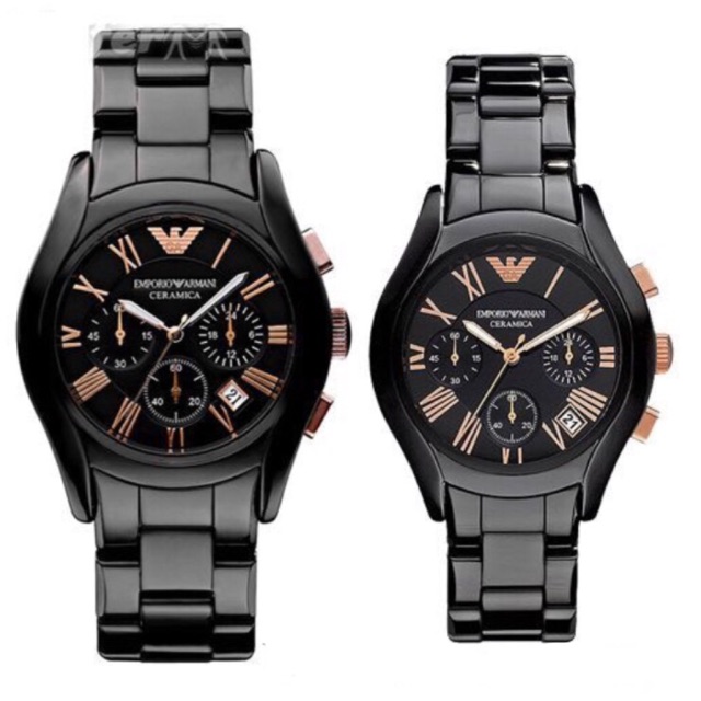 emporio armani couple watches price