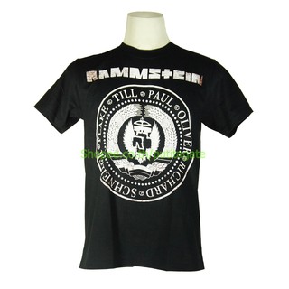 เสื้อวง Rammstein เสื้อไซส์ยุโรป รัมสไตน์ PTA1606 เสื้อวงดังๆ วินเทจ