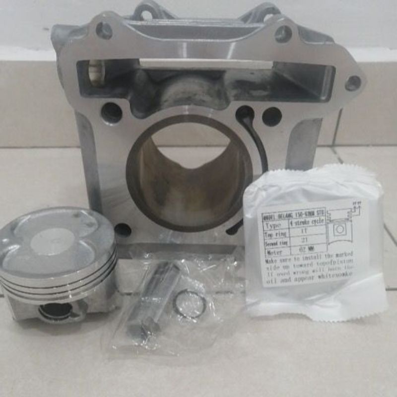 BALANG 150 BALANG150 CYLINDER BLOCK 62 มม.มาตรฐาน ENGINE BLOCK สมบูรณ์ PISTON RING PIN