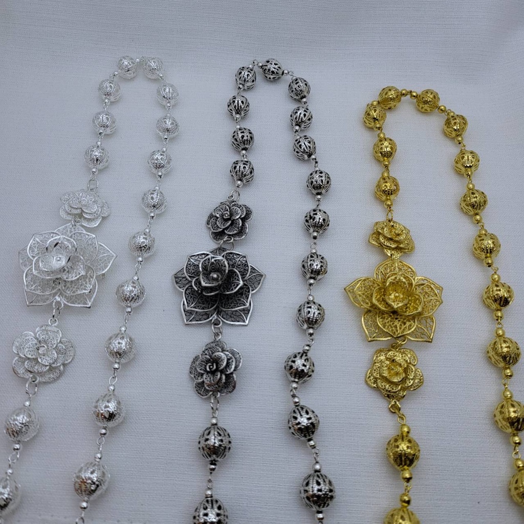 สร้อยสังวาลย์/สังวาลย์สวยๆ/สังวาลย์ล้านนา/สินค้าพร้อมส่งจากประเทศไทย