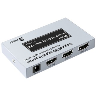 Dtech 1080p 4k 4 Port Hdmi Splitter 1x2 ,1X4,