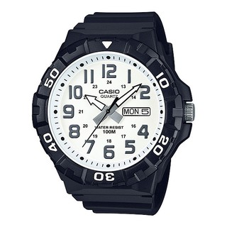 CASIO นาฬิกาข้อมือผู้ชาย รุ่น MRW-210H-7AVDF - สีดำ