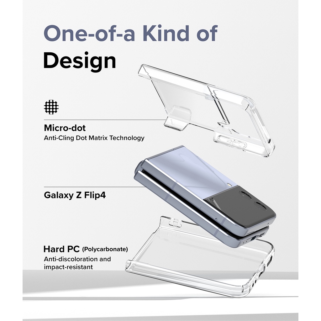 Ringke Slim ฝาครอบป้องกันพีซีแข็งแข็ง สำหรับ Galaxy Z รูปที่ 3