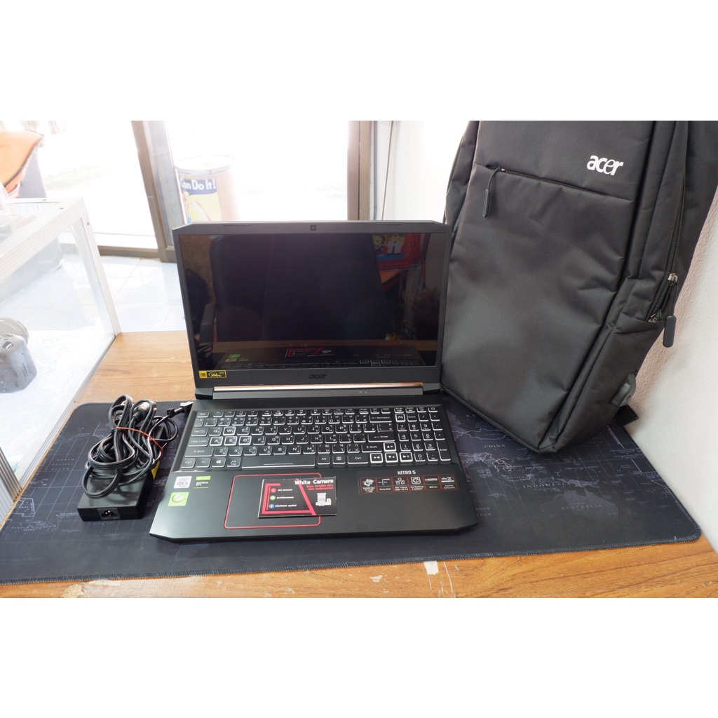 ACER NITRO 5 AN515-55-52HQ มือสอง (I5-10300H /16GB / GTX1650TI )