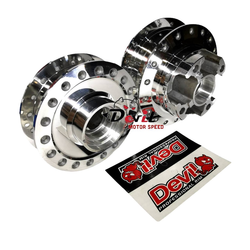 ดุมกระจกหน้า-หลัง Sonic Nova Tena หลังดิส //โซนิค โนวา เทน่า - งานกลึงเงาอย่างดี - D&D