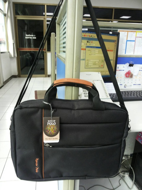 กระเป๋าเอกสาร (กระเป๋าใส่เอกสารใส่notebookได้)พร้อมส่ง259บาท