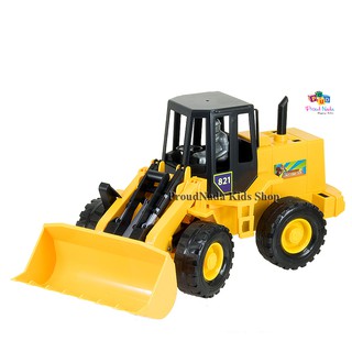 ProudNada Toys ของเล่นเด็กรถตักฝาครอบมีลาน SKYRUNNER CONSTRUCTION  NO.821