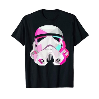 พร้อมส่ง เสื้อยืด พิมพ์ลายกราฟฟิค Stormtrooper Geometricprism หลากสี แฟชั่นฤดูร้อน สําหรับผู้ชายS-5XL