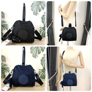 Kipling 2Way Mini Bucket Bag กระเป๋าถือหรือสะพาย 2Way ขนาดมินิ  สีดำ