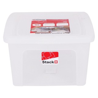 กล่องฝาปิด STACKO CK180 39.5x34x19.9 ซม. สีใสCONTAINER