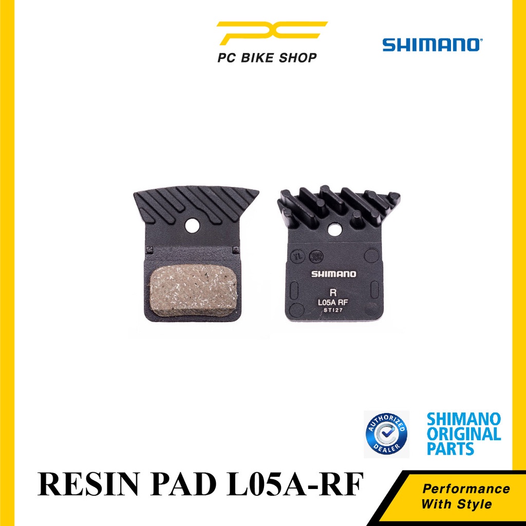 SHIMANO L05A-RF DURAACE/ULTEGRA/105 จักรยานขี่จักรยานเบรค PAD พร้อม FIN BRAKE PAD Basikal จักรยานแผน