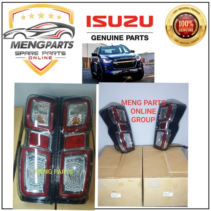 ISUZU D MAX 2020Y-2024Y HIGH SPEC(ตัวเลือกเต็ม) TAIL LAMP LED LAMPU BELAKANG LED RH-8-98326843-4,LH-