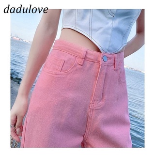 DaDulove💕 2022 New Straight Jeans Casual Loose Wide Leg Pants High Waist Mopping Pants Fashion Womens Clothing