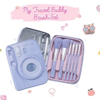 พร้อมส่ง Cute  press My Travel Buddy Brush Set (มาย ทราเวล บัดดี้ บรัช เซ็ต)