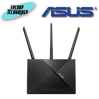 MOBILE ROUTER (โมบายเราเตอร์) ASUS 4G-AX56 - CAT.6 300Mbps DUAL-BAND WIFI 6 AX1800 LTE ROUTER เช็คสินค้าก่อนสั่งซื้อ