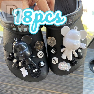 ✺ 🔥ตัวติดรองเท้าหัวโต ตัวติดรองเท้า crocs ที่ติดรองเท้า ที่ติดรองเท้า crocs ตัวการ์ตูนติดรองเท้า ตุ๊กตาติดรองเท้า