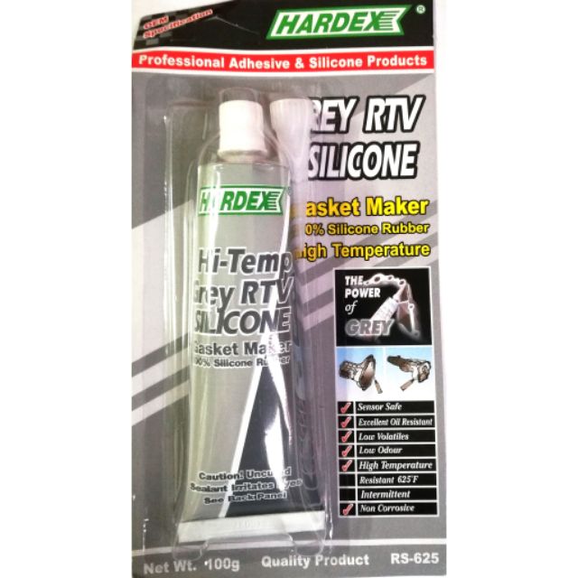 GASKET GREY SILICONE HARDEX(ตีเทม)