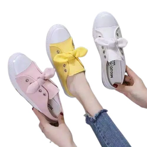 รองเท้าแตะ Awe Ribbon Slip On