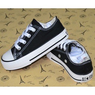 Boys GIRLS CHILDREN KIDS ALL STAR รองเท้าผ้าใบ รองเท้าวิ่ง คุณภาพสูง สําหรับเด็กนักเรียน ไซซ์ EUR 23-34#