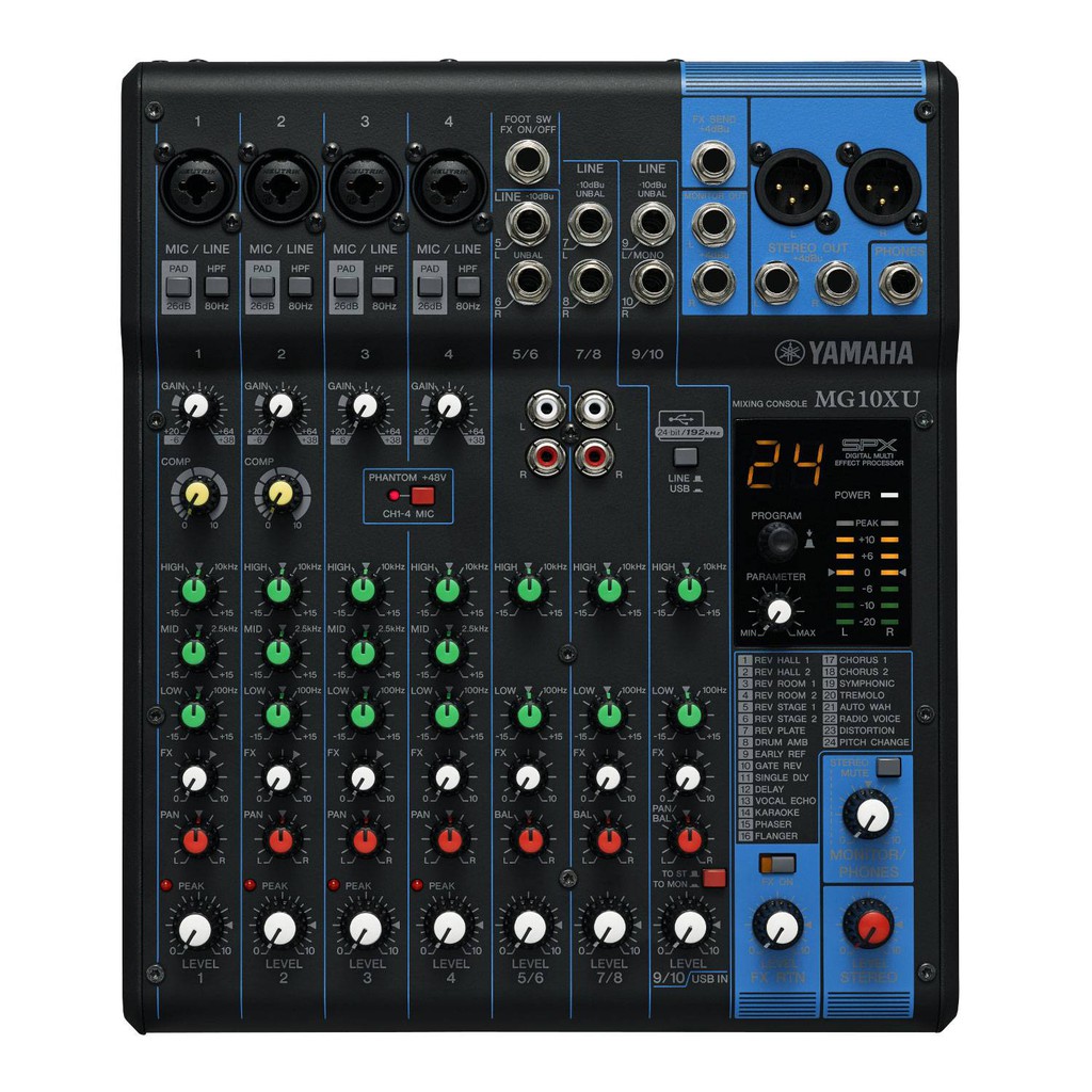YAMAHA MG-10XU MIXER สินค้าใหม่รับประกัน 1 ปี ของแท้ 100%