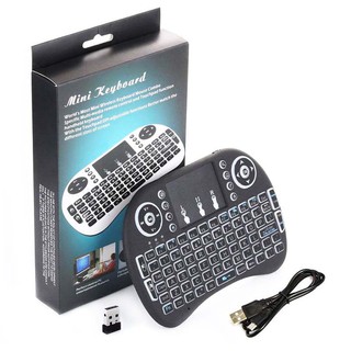 Mini Wireless Keyboard มินิคีย์บอร์ดไร้สาย แป้นพิมพ์ภาษาไทย