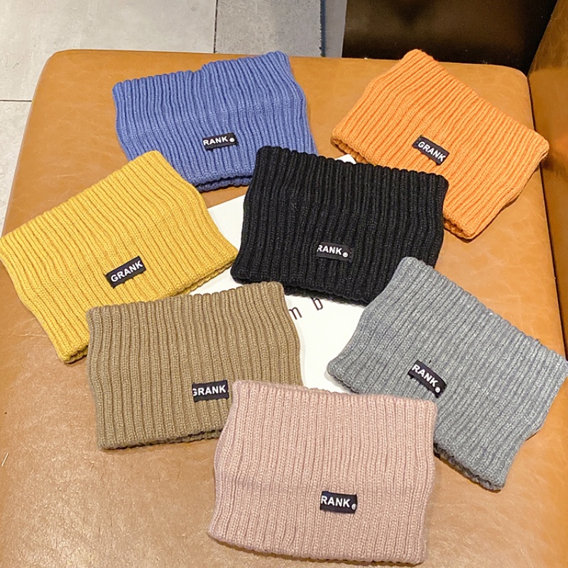 แฟชั่นผ้าคาดศีรษะผ้าถักเรียบง่ายสไตล์เกาหลีสําหรับเด็ก - รูปที่ 2