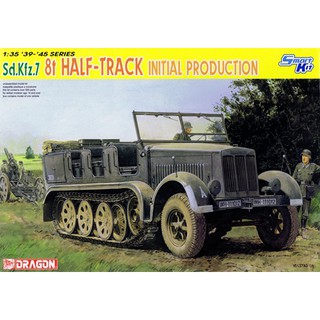 โมเดลประกอบ Dragon Model 1/35 DRA6466 SD.KFZ.7 8T HALF-TRACK INITIAL