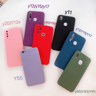 CaseTPU Y12s เคสซิริโคน กำมะหยี่ รุ่น vivo Y02 Y35 Y02s y16 v25 y12 y15 y17 Y95 Y93 Y91i Y20 Y12s V21 Y3s เคส วีโว่