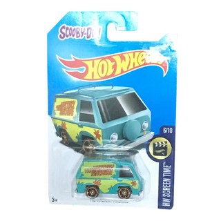 HotWheels รถเหล็ก รถโมเดลสะสม Scooby Doo The mystery Machine 2012 Made Im Malaysia