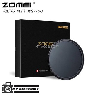 ฟิวเตอร์ FILTER ZOMEI ABS ULTRA SLIM ND2-400