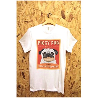 เสื้อยืด Piggy Pug