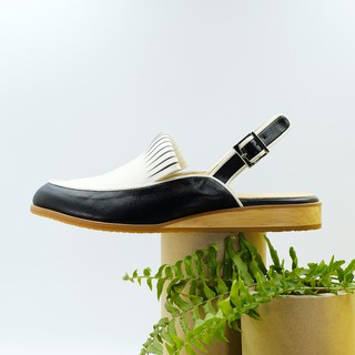 make a move รองเท้า TwoTone - PINE Slingback Loafer