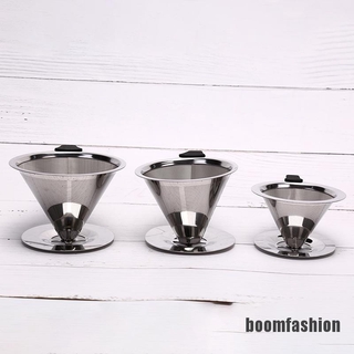 (Boomfashion) ที่กรองกาแฟ แบบสเตนเลส 1 ชิ้น