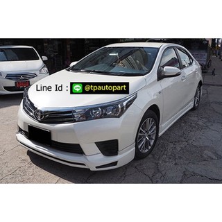 ชุดเเต่งรถ ชุดเเต่งรถยนต์ ชุดแต่งอัลติส Toyota Altis 2014 2015 2016 T-Sport สเกิร์ตรอบคัน จาก Tp-Autopart